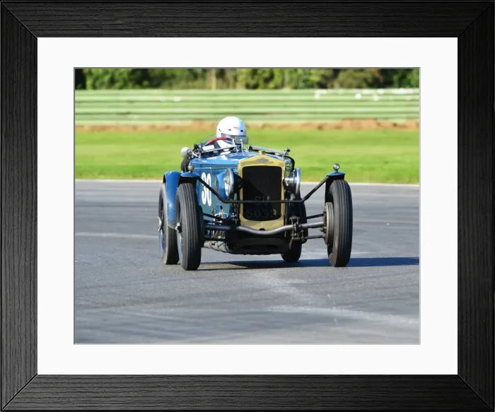Framed Print : CJ5 0190 Charles Gillett, Frazer Nash Super Sports Framed Print : CJ5 0190 Charles Gillett, Frazer Nash Super Sports