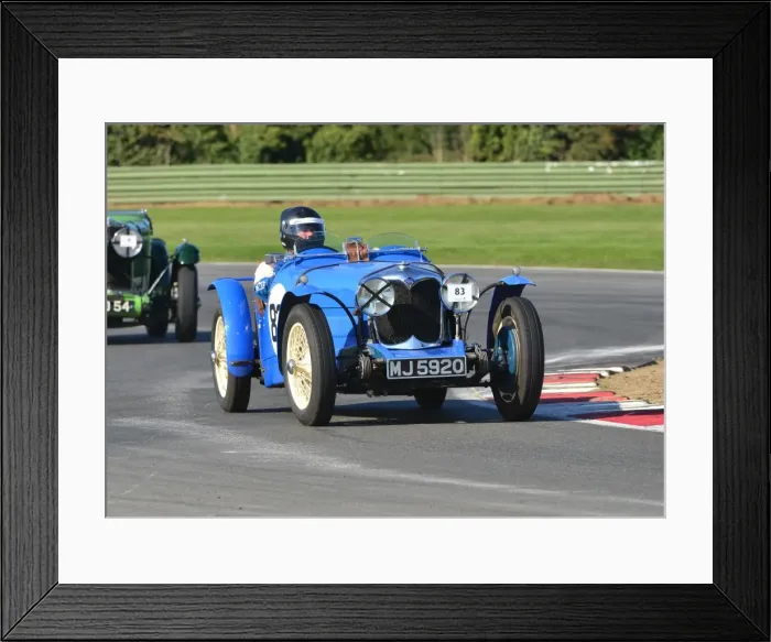 Framed Print : CJ5 0125 Andy Bush, Riley TT Sprite Replica, MJ 5920 Framed Print : CJ5 0125 Andy Bush, Riley TT Sprite Replica, MJ 5920