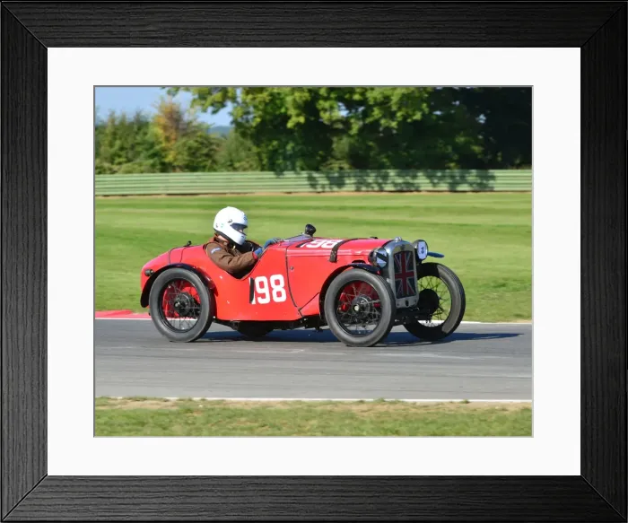 Framed Print : CJ5 0218 Mark Groves, Austin 7 Ulster Framed Print : CJ5 0218 Mark Groves, Austin 7 Ulster