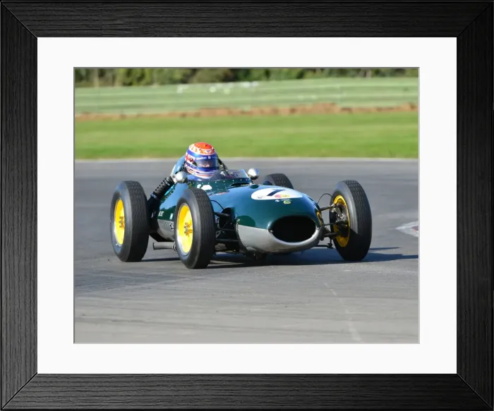Framed Print : CJ5 0234 Philip Walker, Lotus 16 Framed Print : CJ5 0234 Philip Walker, Lotus 16
