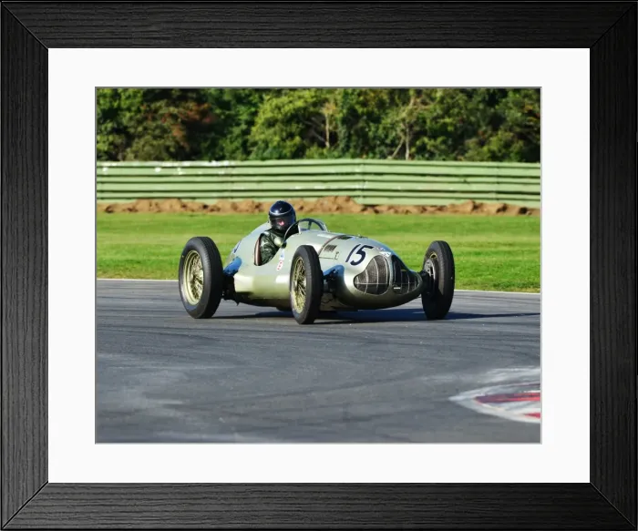 Framed Print : CJ5 0283 Duncan Ricketts, ERA E-Type