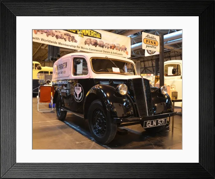 Framed Print : CJ5 2071 Morris Commercial van GLN 571 Framed Print : CJ5 2071 Morris Commercial van GLN 571