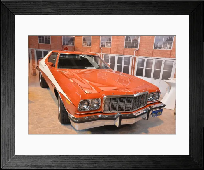Framed Print : CJ5 2157 Gran Torino