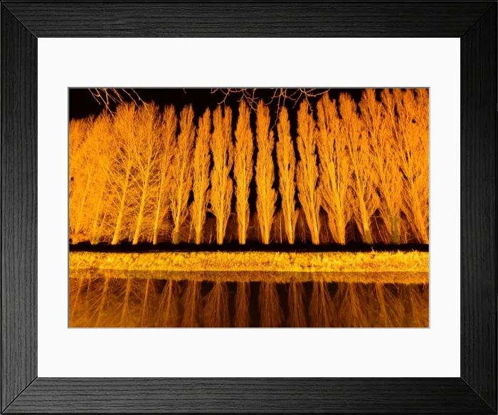 Framed Print : CJM 0139 Winter Lights Framed Print : CJM 0139 Winter Lights