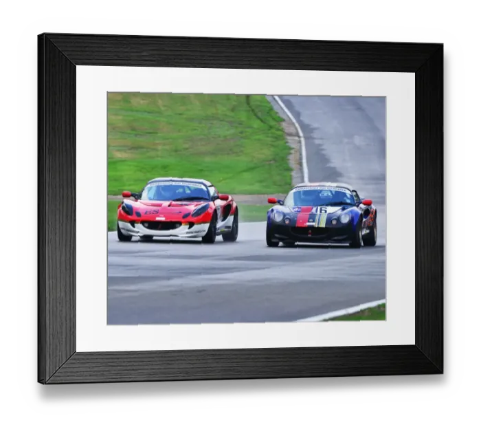Framed Print : CJ4 5213 Matthias Radestock, Elise S2 111R, Clive Willis, Elise S1