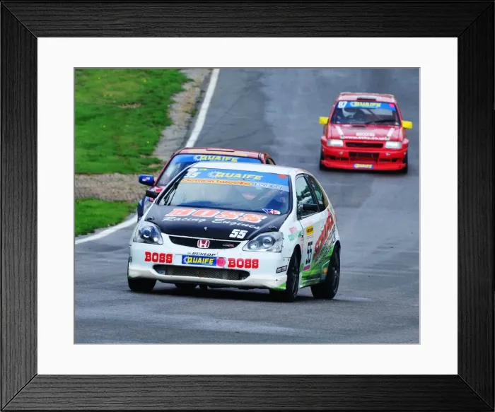 Framed Print : CJ4 5270 Chris Whiteman, Honda Civic Framed Print : CJ4 5270 Chris Whiteman, Honda Civic