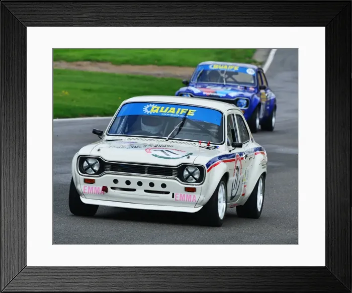 Framed Print : CJ4 5278 Mark Freemantle, Ford Escort Framed Print : CJ4 5278 Mark Freemantle, Ford Escort