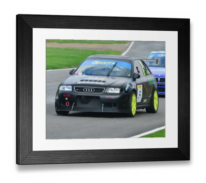 Framed Print : CJ4 5282 Berni Baxter, Audi S3