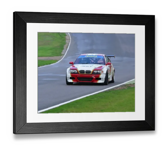 Framed Print : CJ4 5333 Ricky Davies, BMW E36 M3