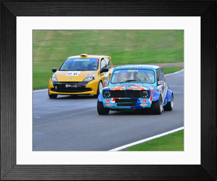 Framed Print : CJ4 5339 Bill Richards, Rover Mini Clubman, David Thomas, Renault Clio Cup Framed Print : CJ4 5339 Bill Richards, Rover Mini Clubman, David Thomas, Renault Clio Cup