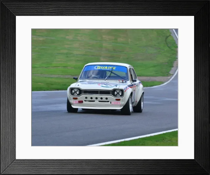 Framed Print : CJ4 5343 Mark Freemantle, Ford Escort