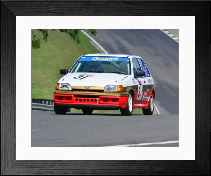 Framed Print : CJ4 5352 Robert Taylor, Ford Fiesta Framed Print : CJ4 5352 Robert Taylor, Ford Fiesta