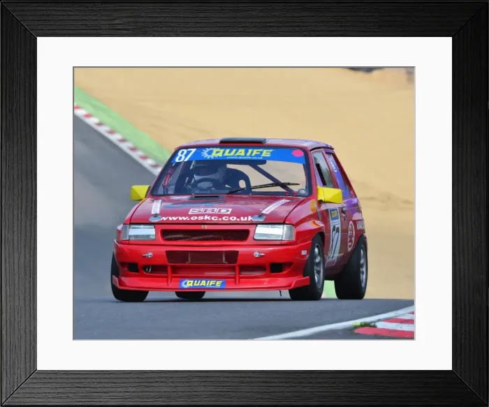 Framed Print : CJ4 5356 Graham Richardson, Vauxhall Nova Framed Print : CJ4 5356 Graham Richardson, Vauxhall Nova