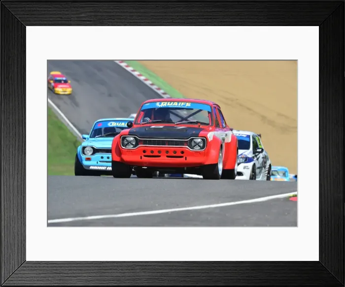 Framed Print : CJ4 5361 Ray Barrow, Ford Escort Framed Print : CJ4 5361 Ray Barrow, Ford Escort