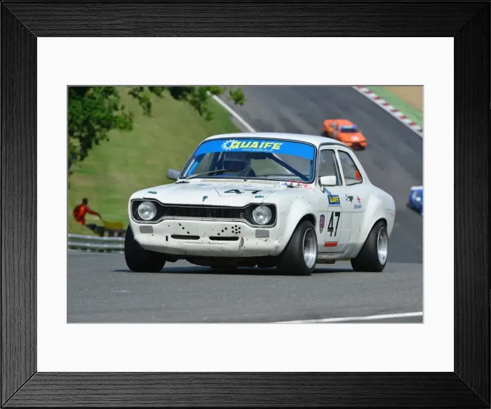 Framed Print : CJ4 5366 Graham Proudlock, Ford Escort Framed Print : CJ4 5366 Graham Proudlock, Ford Escort