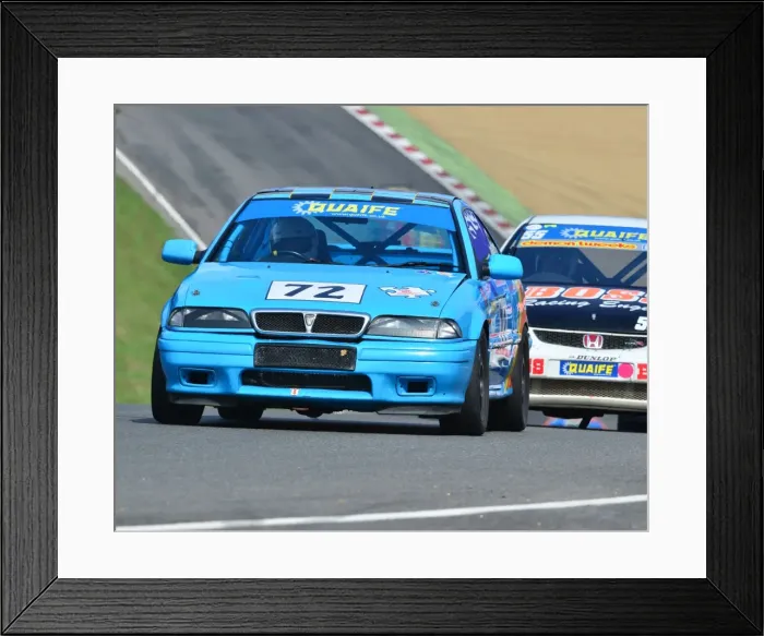Framed Print : CJ4 5369 Tom Bridger, Rover 220 Turbo Framed Print : CJ4 5369 Tom Bridger, Rover 220 Turbo