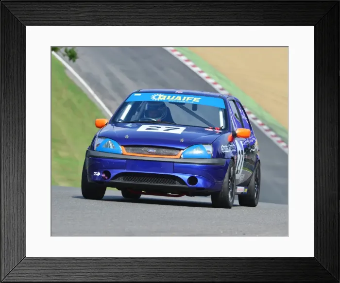 Framed Print : CJ4 5382 Dominic Ryan, Ford Fiesta Zetec S Framed Print : CJ4 5382 Dominic Ryan, Ford Fiesta Zetec S