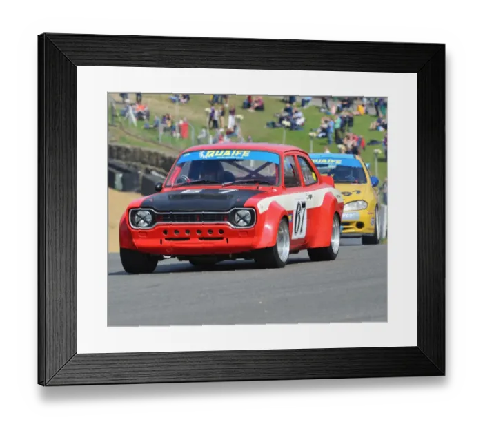 Framed Print : CJ4 5394 Ray Barrow, Ford Escort Framed Print : CJ4 5394 Ray Barrow, Ford Escort