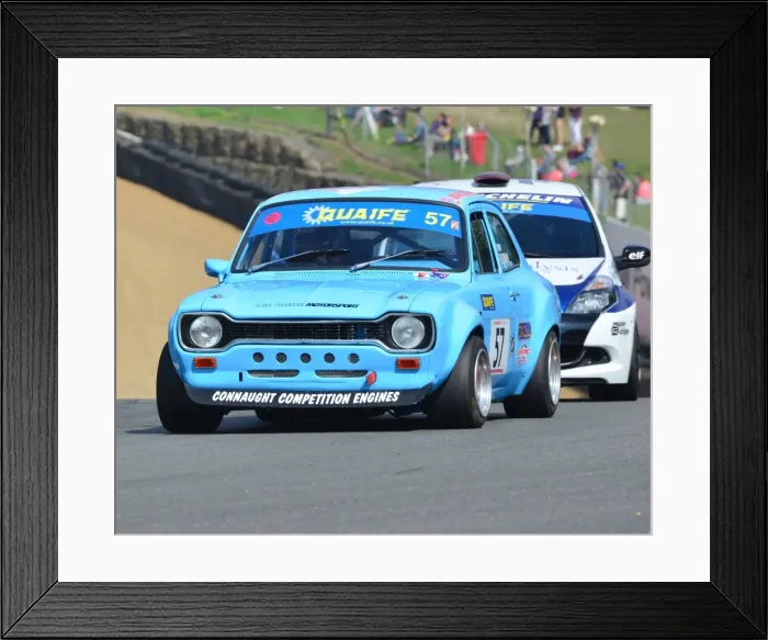 Framed Print : CJ4 5396 Tony Paxman, Ford Escort Mk1 Framed Print : CJ4 5396 Tony Paxman, Ford Escort Mk1