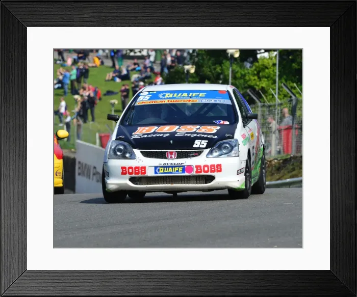 Framed Print : CJ4 5402 Chris Whiteman, Honda Civic Framed Print : CJ4 5402 Chris Whiteman, Honda Civic