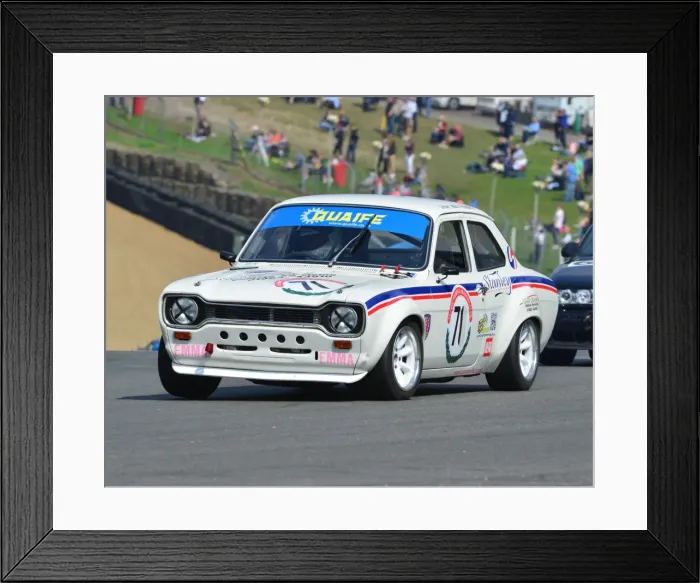 Framed Print : CJ4 5408 Mark Freemantle, Ford Escort Framed Print : CJ4 5408 Mark Freemantle, Ford Escort