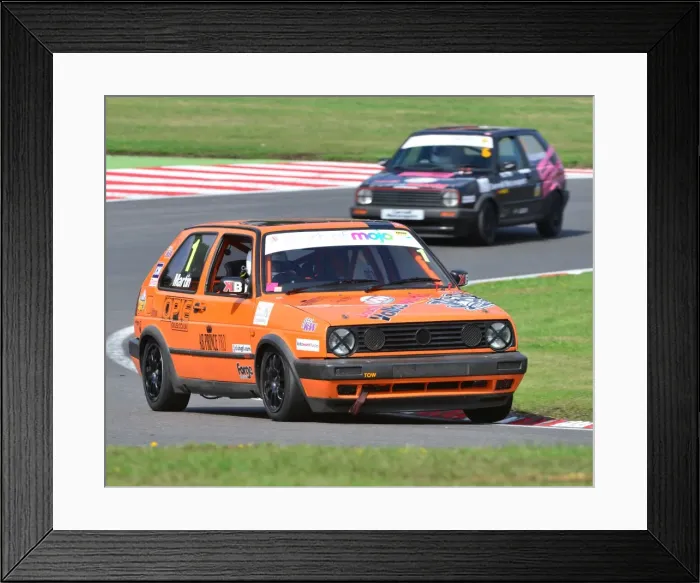 Framed Print : CJ4 5570 Jamie Martin, Mk2 Golf GTi Framed Print : CJ4 5570 Jamie Martin, Mk2 Golf GTi