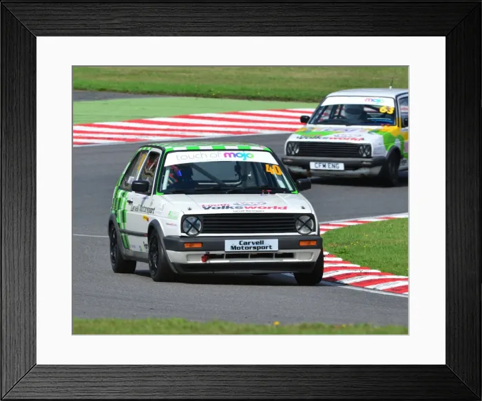 Framed Print : CJ4 5573 Tom Witts, Mk2 Golf GTi Framed Print : CJ4 5573 Tom Witts, Mk2 Golf GTi