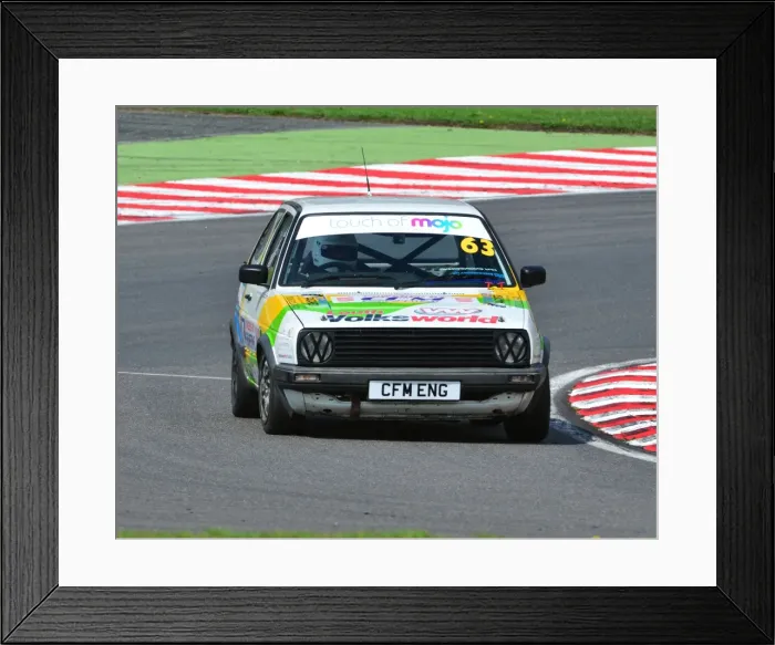 Framed Print : CJ4 5574 Dan Gibbs, Mk2 Golf GTi Framed Print : CJ4 5574 Dan Gibbs, Mk2 Golf GTi