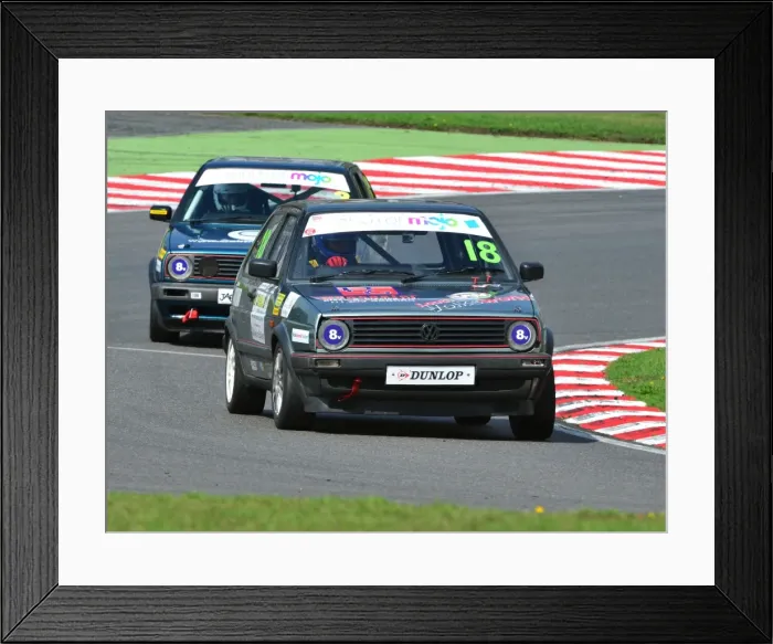 Framed Print : CJ4 5586 Simon Tomlinson, Mk2 Golf GTi Framed Print : CJ4 5586 Simon Tomlinson, Mk2 Golf GTi