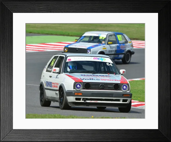 Framed Print : CJ4 5592 Peter Bray Spicer, Mk2 Golf GTi Framed Print : CJ4 5592 Peter Bray Spicer, Mk2 Golf GTi