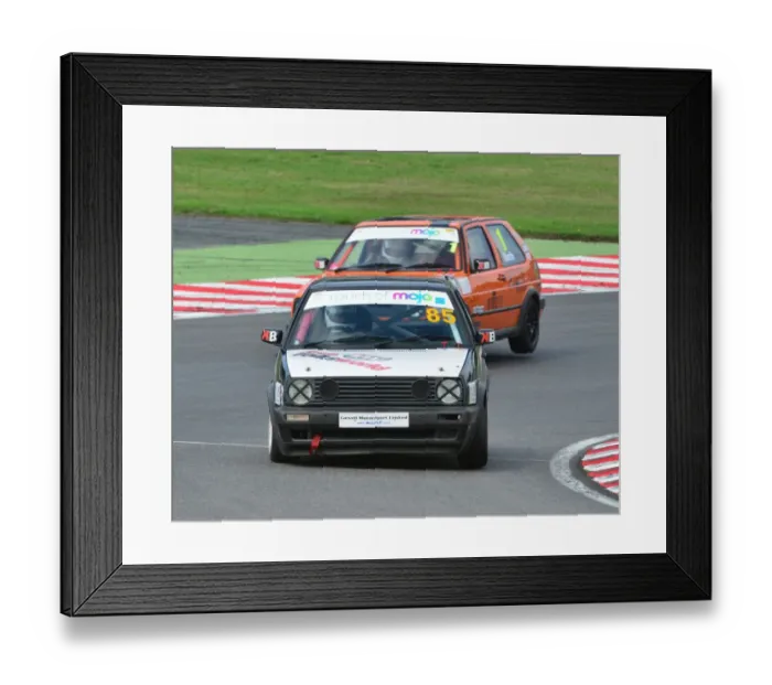 Framed Print : CJ4 5594 James Bark, Mk2 Golf GTi Framed Print : CJ4 5594 James Bark, Mk2 Golf GTi