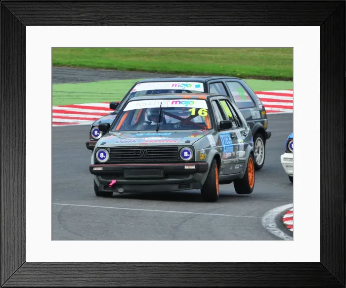 Framed Print : CJ4 5601 Alex Nuttall, Mk2 Golf GTi Framed Print : CJ4 5601 Alex Nuttall, Mk2 Golf GTi