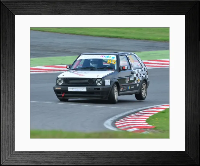Framed Print : CJ4 5606 James Bark, Mk2 Golf GTi Framed Print : CJ4 5606 James Bark, Mk2 Golf GTi