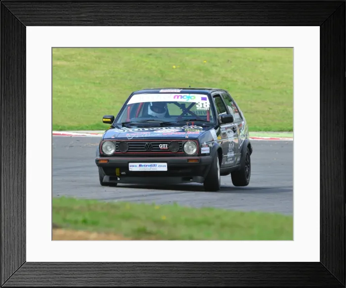 Framed Print : CJ4 5616 Herry Wright Mk2 Golf GTi Framed Print : CJ4 5616 Herry Wright Mk2 Golf GTi