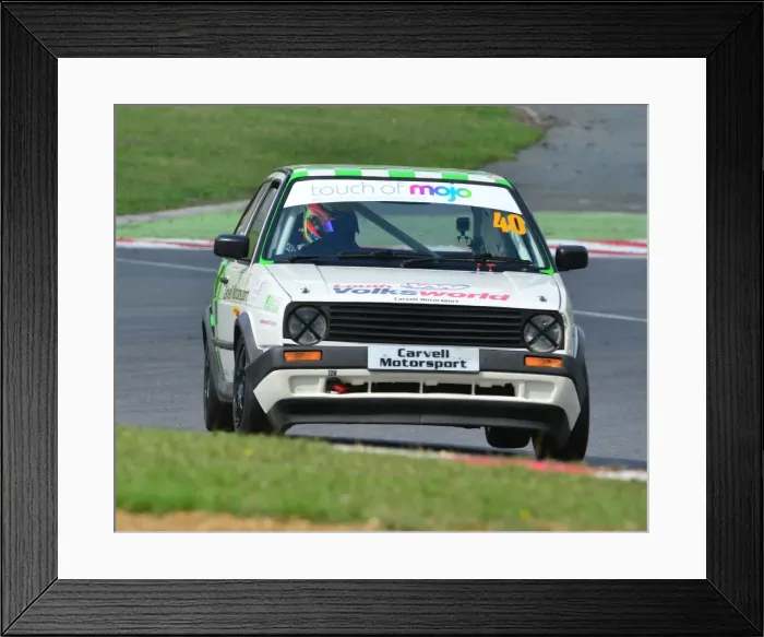 Framed Print : CJ4 5618 Tom Witts, Mk2 Golf GTi Framed Print : CJ4 5618 Tom Witts, Mk2 Golf GTi