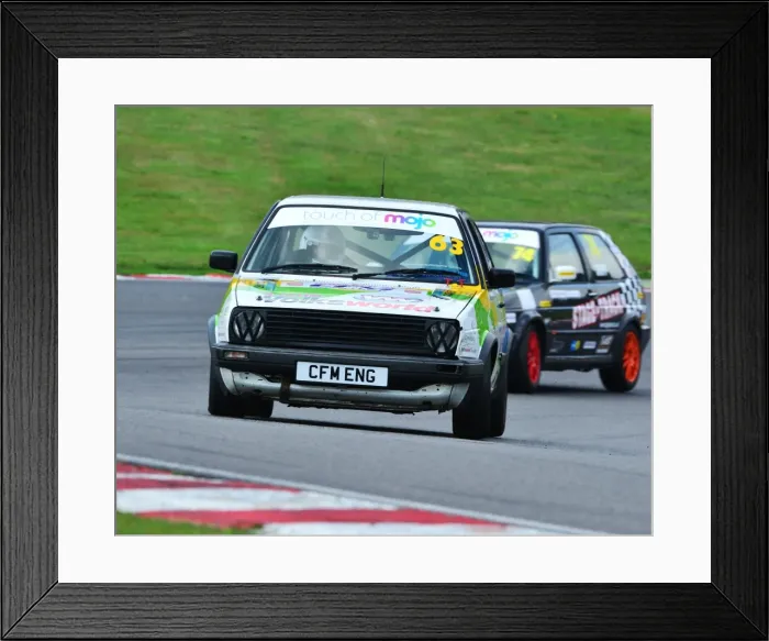 Framed Print : CJ4 5630 Dan Gibbs, Mk2 Golf GTi Framed Print : CJ4 5630 Dan Gibbs, Mk2 Golf GTi