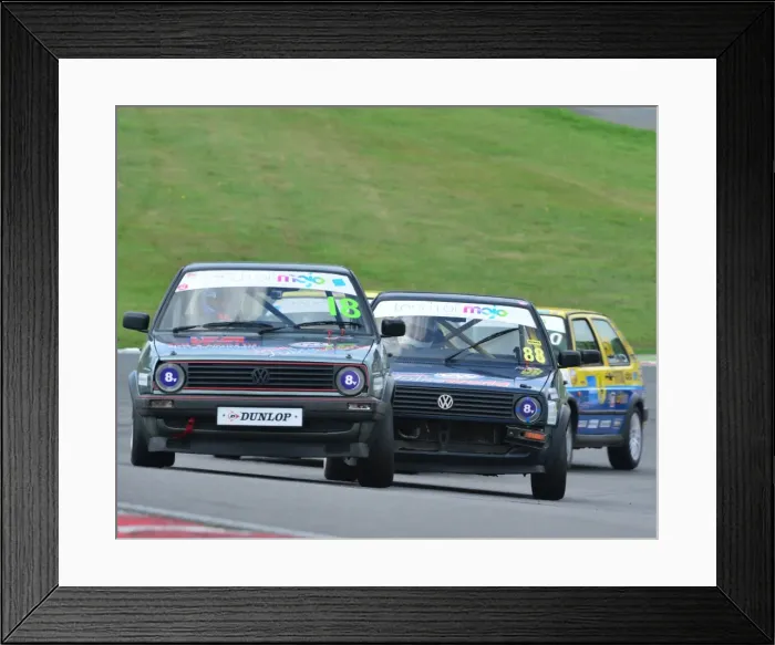 Framed Print : CJ4 5633 Simon Tomlinson, Adrian Ward, Mk2 Golf GTi Framed Print : CJ4 5633 Simon Tomlinson, Adrian Ward, Mk2 Golf GTi