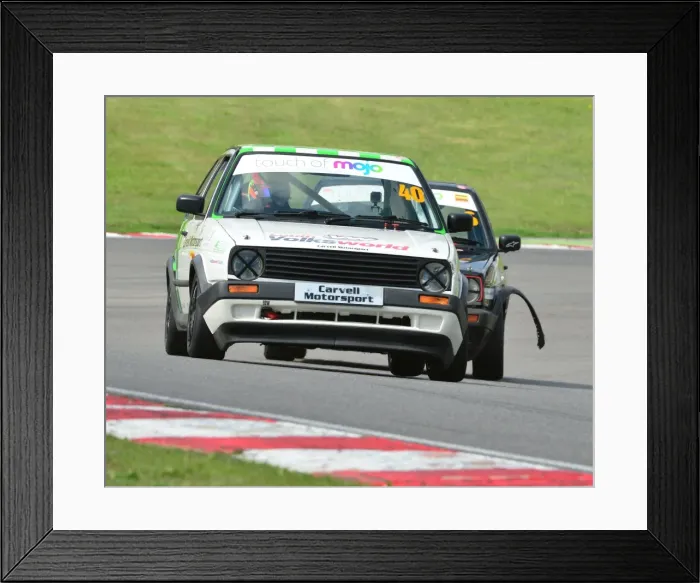 Framed Print : CJ4 5643 Tom Witts, Mk2 Golf GTi Framed Print : CJ4 5643 Tom Witts, Mk2 Golf GTi