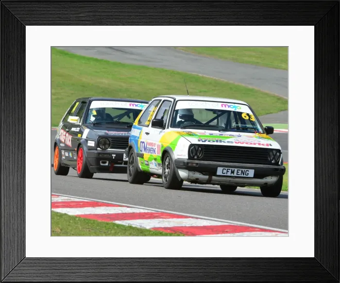 Framed Print : CJ4 5651 Dan Gibbs, Mk2 Golf GTi Framed Print : CJ4 5651 Dan Gibbs, Mk2 Golf GTi