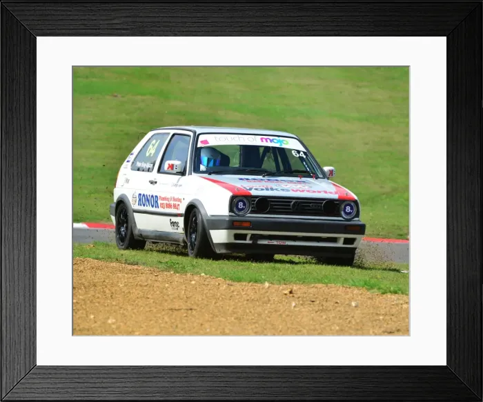 Framed Print : CJ4 5653 Peter Bray Spicer, Mk2 Golf GTi Framed Print : CJ4 5653 Peter Bray Spicer, Mk2 Golf GTi