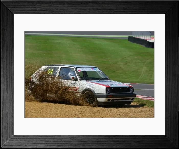 Framed Print : CJ4 5654 Peter Bray Spicer, Mk2 Golf GTi Framed Print : CJ4 5654 Peter Bray Spicer, Mk2 Golf GTi