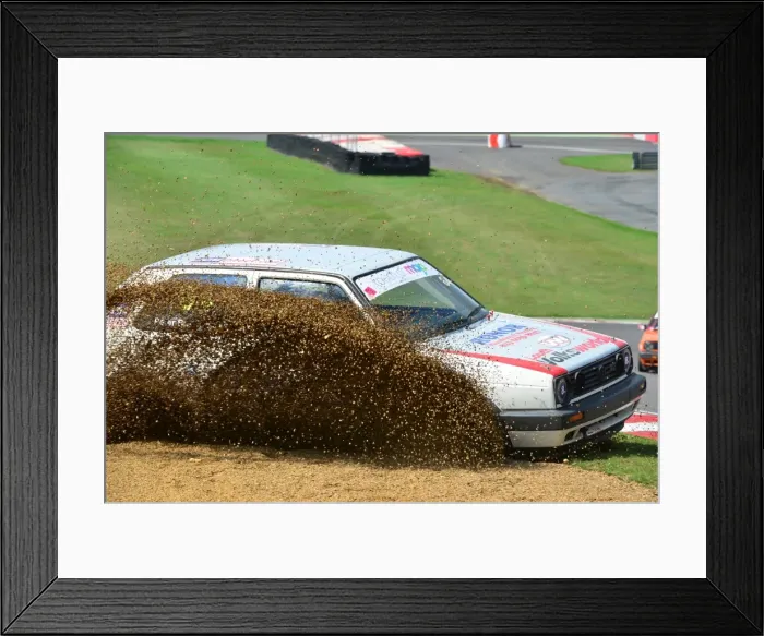 Framed Print : CJ4 5655 Peter Bray Spicer, Mk2 Golf GTi Framed Print : CJ4 5655 Peter Bray Spicer, Mk2 Golf GTi