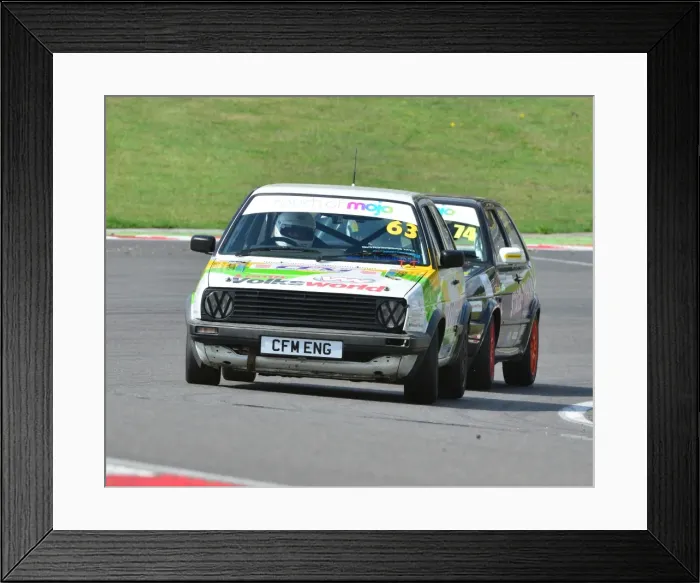 Framed Print : CJ4 5660 Dan Gibbs, Mk2 Golf GTi Framed Print : CJ4 5660 Dan Gibbs, Mk2 Golf GTi