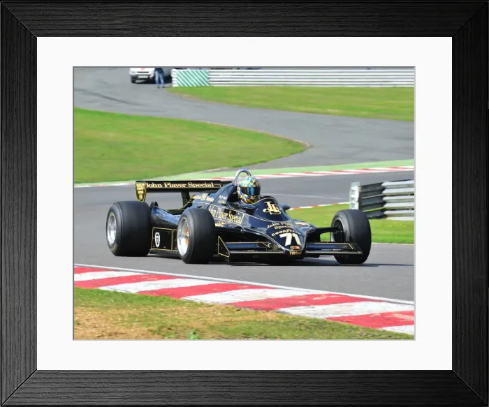 Framed Print : CJ4 5701 Lotus 91, Dan Collins Framed Print : CJ4 5701 Lotus 91, Dan Collins
