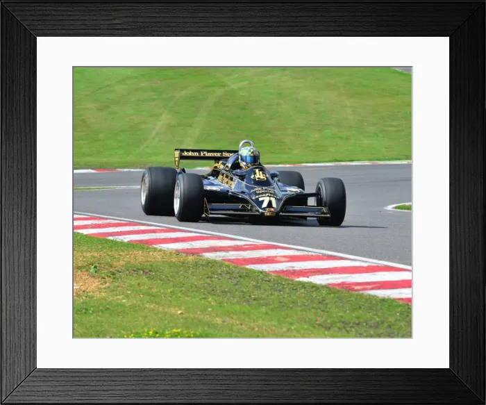 Framed Print : CJ4 5707 Lotus 91, Dan Collins Framed Print : CJ4 5707 Lotus 91, Dan Collins