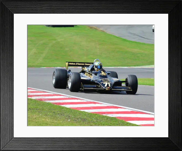 Framed Print : CJ4 5719 Lotus 91, Dan Collins Framed Print : CJ4 5719 Lotus 91, Dan Collins