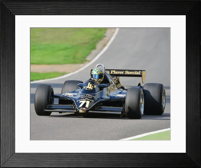 Framed Print : CJ4 5879 Lotus 91, Dan Collins Framed Print : CJ4 5879 Lotus 91, Dan Collins