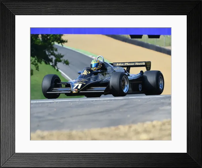 Framed Print : CJ4 5896 Lotus 91, Dan Collins Framed Print : CJ4 5896 Lotus 91, Dan Collins