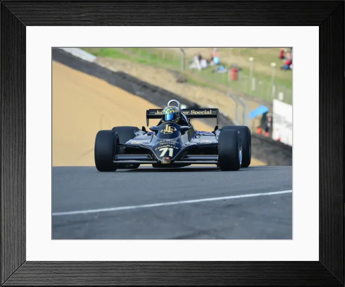 Framed Print : CJ4 5898 Lotus 91, Dan Collins Framed Print : CJ4 5898 Lotus 91, Dan Collins