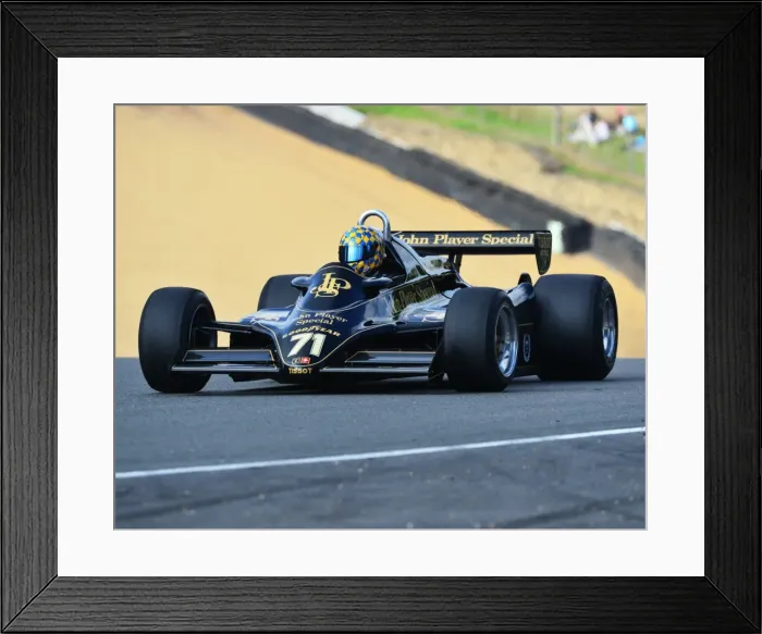 Framed Print : CJ4 5899 Lotus 91, Dan Collins Framed Print : CJ4 5899 Lotus 91, Dan Collins